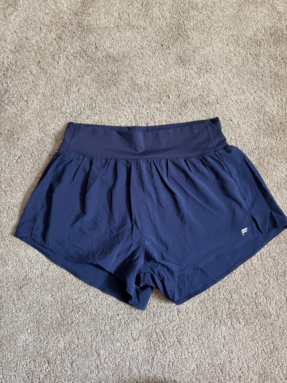 Fila Navy Women's Performance Athletic Shorts